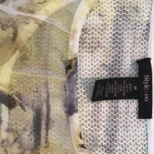 Size M Style & Co summer top